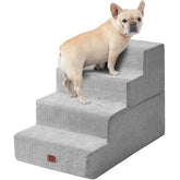 Escalones de EHEYCIGA para cama de 20 pulgadas, ideales para perros y gatos que suben a la cama.