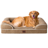 Cama EHEYCIGA con espuma de memoria para perros grandes