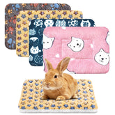 Cama para conejo Eilyliafe de 13x10, descanso cómodo y seguro.