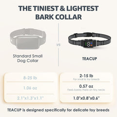 ELECANE Teacup Collar, micrófono inteligente para filtrar ruidos de fondo.