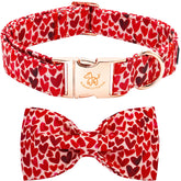 Collar san valentin de Elegant Little Tail con corazón rojo para salidas con estilo