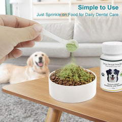 ELEVTC uso fácil espolvoreado sobre comida para perros