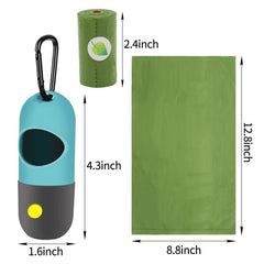 Bolsas desechos Eliamo impermeables, 15 unidades, evitando fugas.