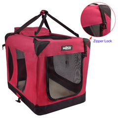 Jaula EliteField 3 puertas, vista superior con buena ventilación.