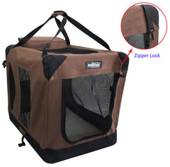 Jaula EliteField superior con puerta frontal para fácil entrada y luz natural.