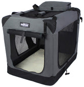 EliteField jaula soft 3 puertas techo frontal: acceso rápido y buena ventilación.