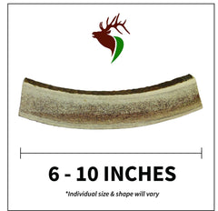 Elkhorn Premium Chews – una pieza única ideal para perros grandes