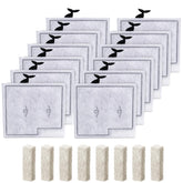 ELXXROONM cartuchos filtro medio para QuietFlow LED PRO mejoran la claridad del agua.