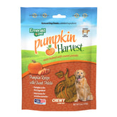 Emerald Pet Pumpkin Harvest empaque: snack blando para perros, perfecto para recompensas.