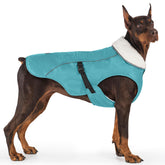 EMUST chaleco para perro invierno con cierre para arnés facilita vestir