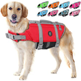 EMUST chaleco salvavidas para perros con mango de rescate para salir del agua