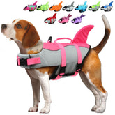 EMUST chaqueta salvavidas para perro en agua, facilita flotación y libertad de movimiento.
