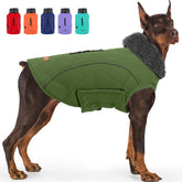 Chaqueta EMUST para perro con cierre de arnés, fácil de poner para paseos.