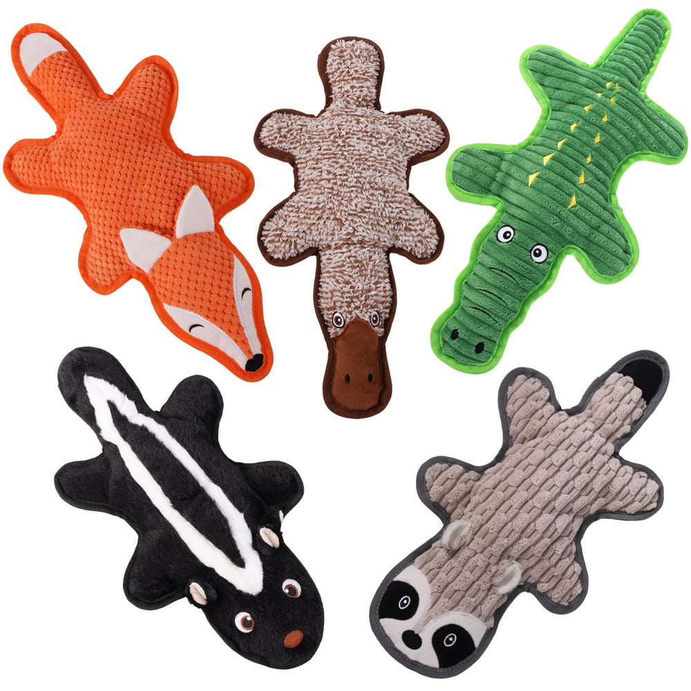 Juguete Eneston ornitorrinco sin relleno para juego interactivo y mordida segura.