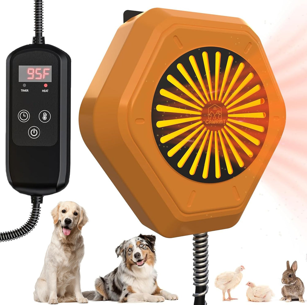 Engtesy calentador para casa de perros 800W, ideal para uso en exteriores.