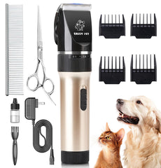 ENJOY PET cortapelos para perros con motor silencioso para un aseo tranquilo