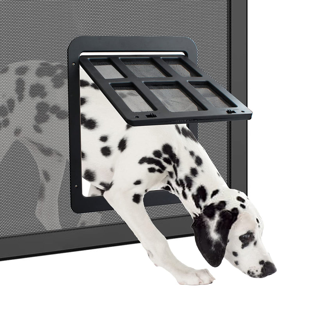 Enjoying Puerta para Perro en apertura 11,2 x 14,4 pulgadas para mascotas.