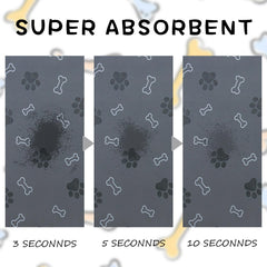 Alfombra EP Jeans absorbente-rapido, capta líquidos y mantiene el área seca.
