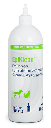 EpiKlean Ear Cleanser en botella, limpieza general de oídos de mascotas.