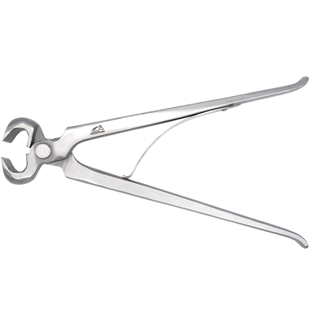 Equine Care cortacascos cromo-vanadio de 10 pulgadas, filo preciso para cortes limpios.