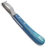 Equine Care cuchillo de pezuña con gancho J2, precisión profesional para recorte.