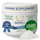 Equinety Horse XL, bote de suplemento para apoyo general y rendimiento en caballos.