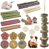 ERKOON Bunny Toys Palitos heno Timothy: fomentan masticación natural para conejos.