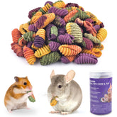 ERKOON Delicias Chinchilla masticables para mantener dientes sanos y entretenimiento diario.