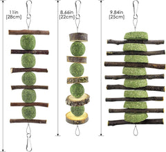 ERKOON Pasteles de heno Timothy – masticación estimulante para conejos