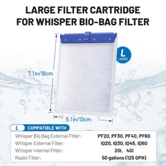 Esctabalt filtración de 3 capas para agua clara