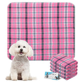 ESGPET limpiapads para perros con rosa a cuadros protegen suelos y facilitan entrenamiento
