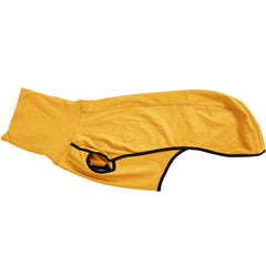 Esobo abrigo para perro, dorso visible, ajuste cómodo.