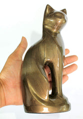 Dimensiones 5x9 pulgadas de urna gato eSplanade, espacio adecuado para cenizas.