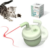 Estbicn Juguete láser automático para gatos con giro de 360°, estimulación de caza.