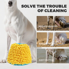 ETIAL diseño con borde alto evita salpicaduras durante el lavado de patas.