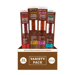 etta says! Yumm Sticks Bastones de carne, snack proteico para perros activos.