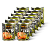 Evanger's Heritage Classics caderas de pollo entero en caldo, sabor natural para perros selectos