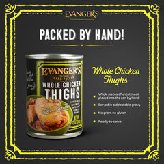 Evanger's Heritage Classics caldo óseo de pollo, hidratación y jugosidad