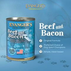Textura de pan compacto Evanger's, jugosa y atractiva para mejorar la hora de comer.