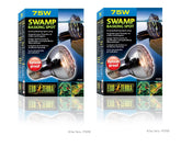 Lámpara Exo Terra Swamp Glo 75W para terrario, calor estable.