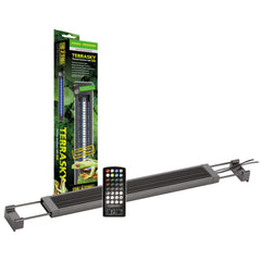 Exo Terra TerraSky con luz 6500K para plantas que favorece crecimiento y color