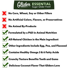 Glider Essential, tazón de servicio mostrando porciones, ideal para alimentación diaria