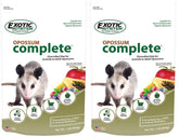 Exotic Nutrition Zarigüeya Completa, empaque frontal, dieta completa para zarigüeyas.