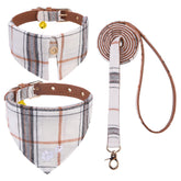 EXPAWLORER collar para cachorro con bordado de patitas, cómodo para paseos diarios.