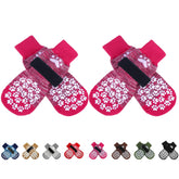 EXPAWLORER botas antideslizantes para perros con agarre extra en suelos lisos.