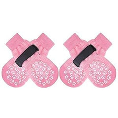 Calcetines anti lamidos EXPAWLORER para patas de perros, mejor tracción en suelos duros.