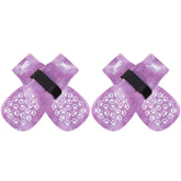 EXPAWLORER Calcetines antideslizantes para perros con agarre suave en las patitas.