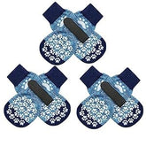 EXPAWLORER calcetines para perro, frente, ofrece agarre estable en interiores.