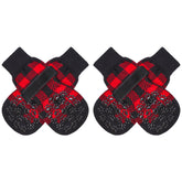 EXPAWLORER calcetines antideslizantes para perro, frente, mejor agarre en suelos