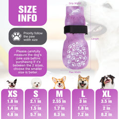 EXPAWLORER calcetines para prevenir lamido de patas en casa y al aire libre.